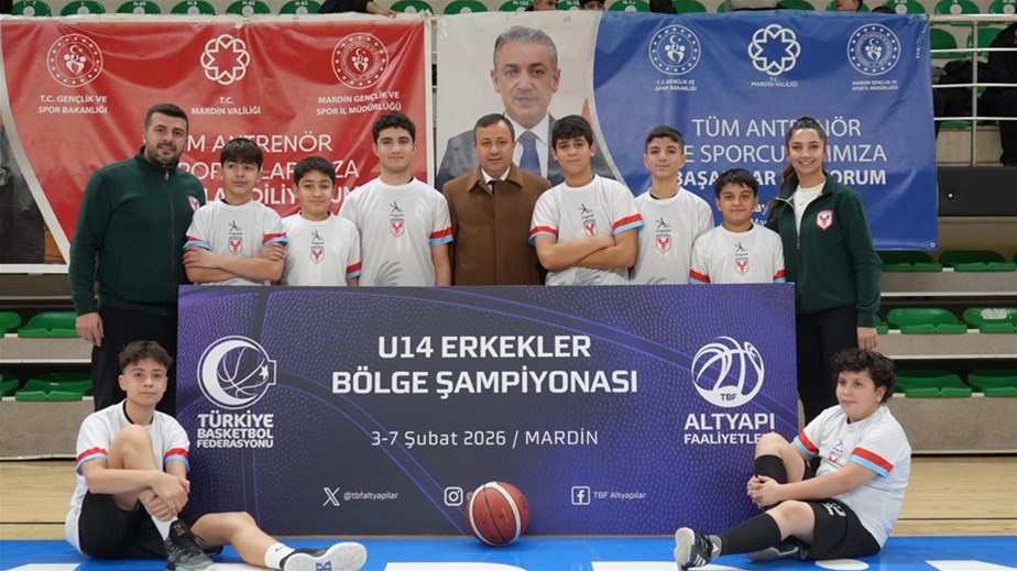 U14 BASKETBOL BÖLGE ŞAMPİYONASI GERÇEKLEŞTİRİLDİ